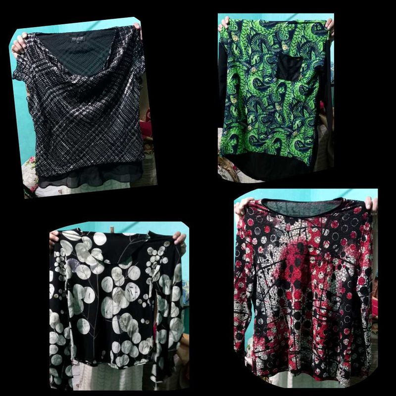 Free Size Semi Winter Top Set Of 4