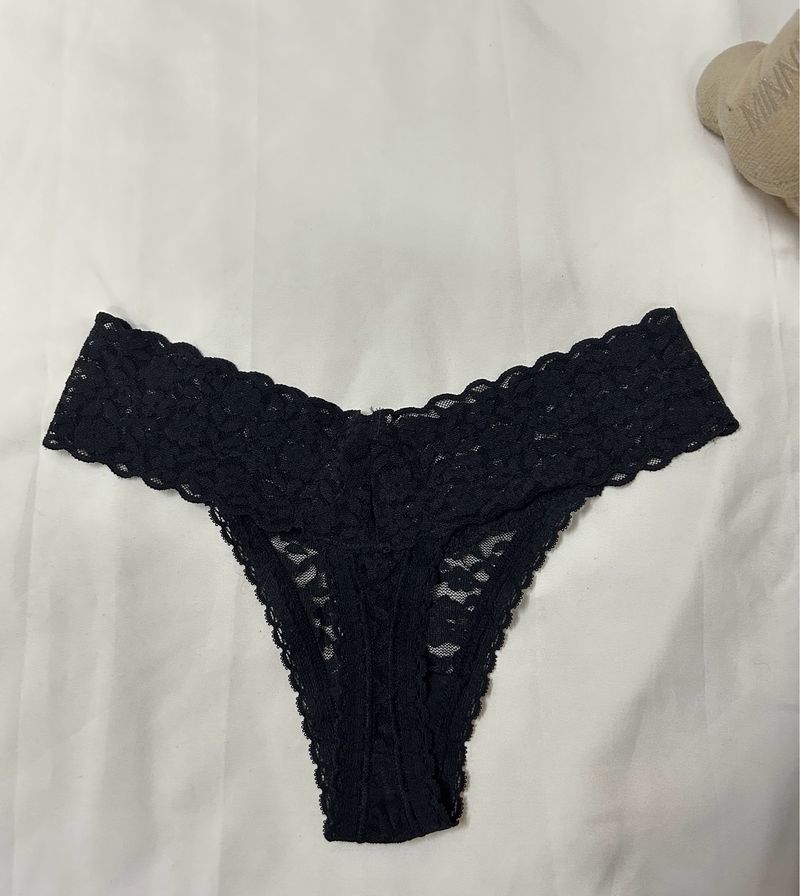 Black Lace Thong / Underwear/ Panty