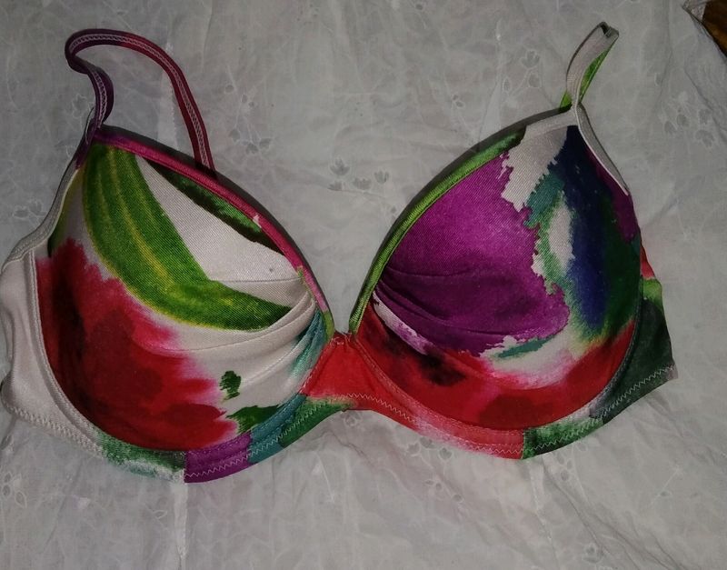 Printed Bra