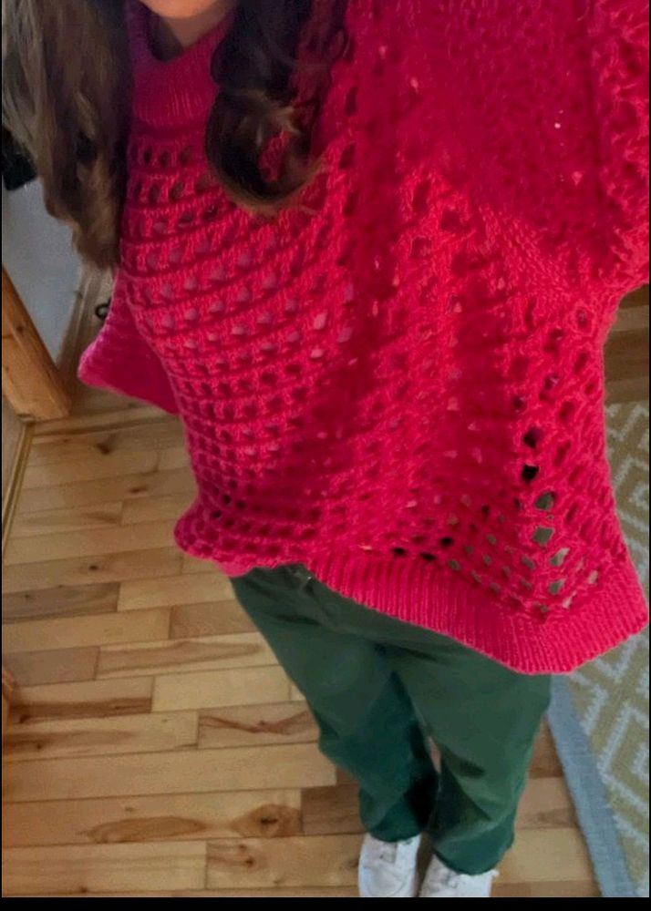 Pink Crochet 🧶 Top