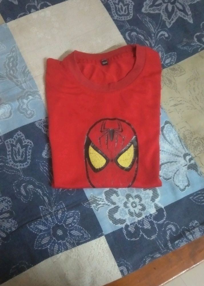 Red Spider-man T-shirt 👕 For Kids