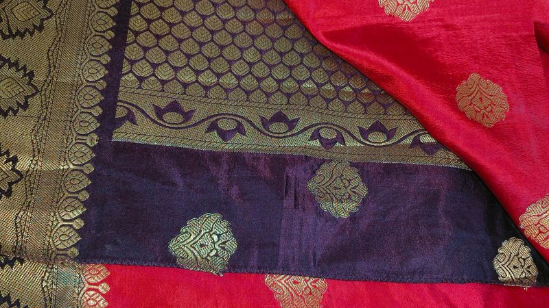 Silk Kathpadar Saree