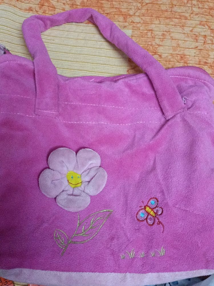 Pink Colour Bag