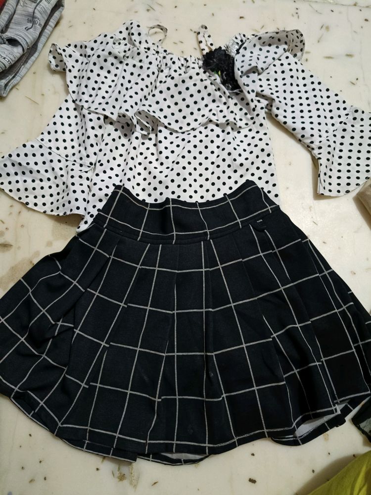 Heavy Quality Skirt Top At Good Condition