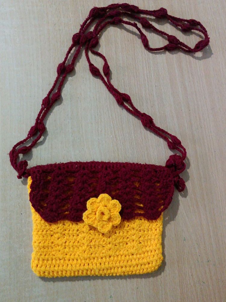 Crochet Sling Bag