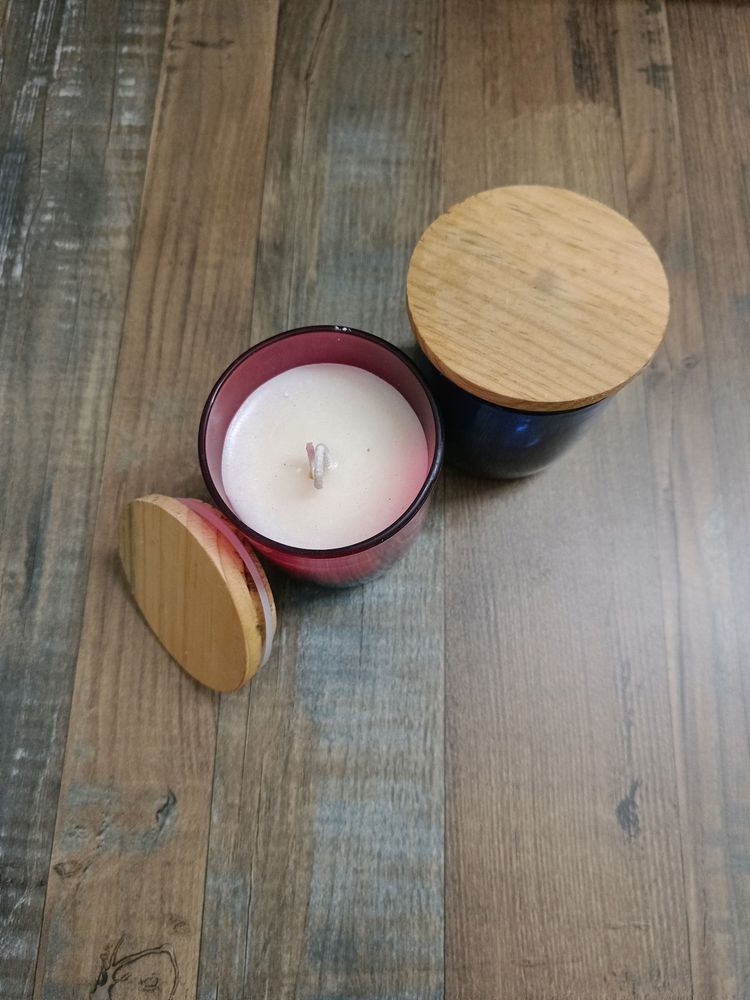 Set Of Two Scented Candles