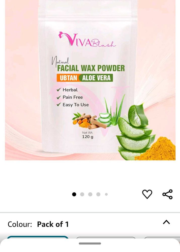 Facial Hair removal Powder