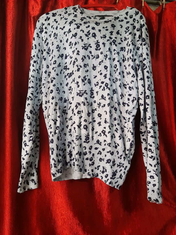 M&S Mock Neck Top