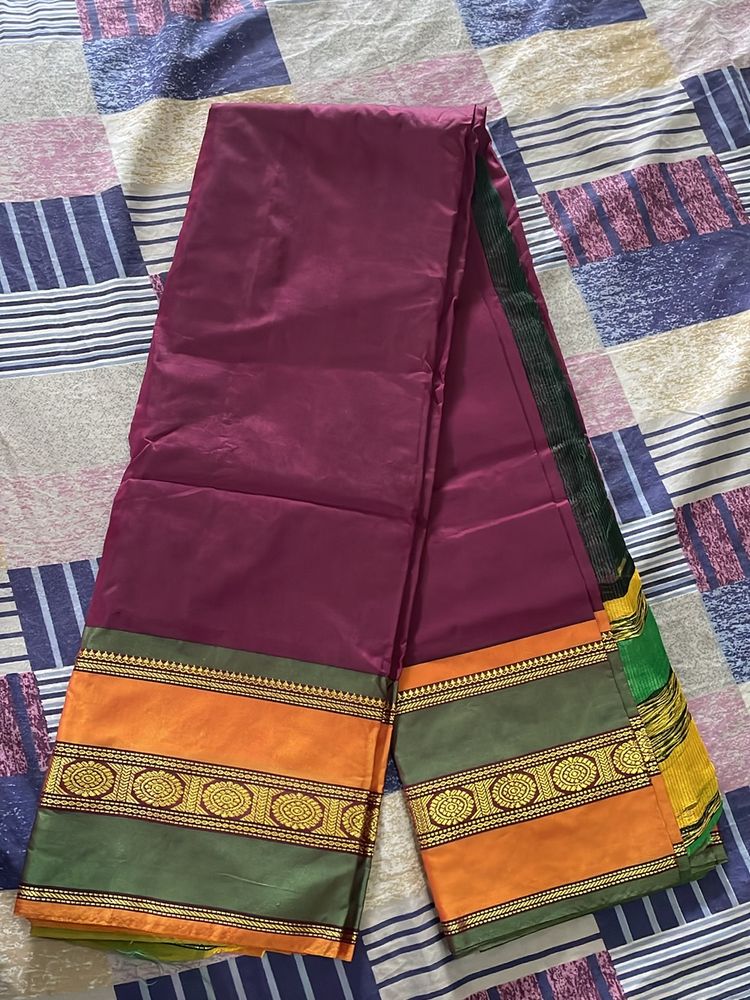 Cotton Silk Saree New