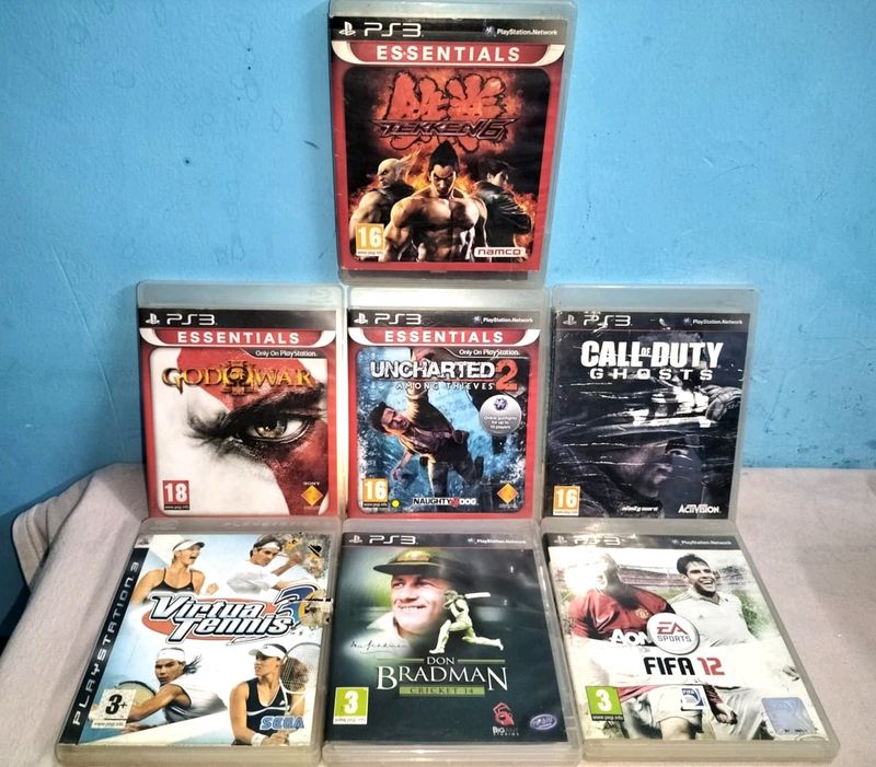 Ps3 video games combo