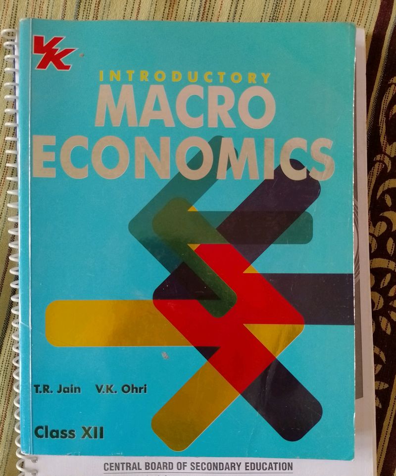 MACROECONOMICS AND INDIAN ECONOMIC DEVELOPMENT BOOKS class 12