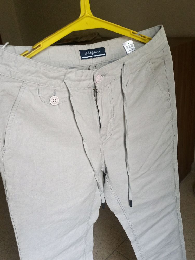 28 Waist NEW Linen Blend Pants