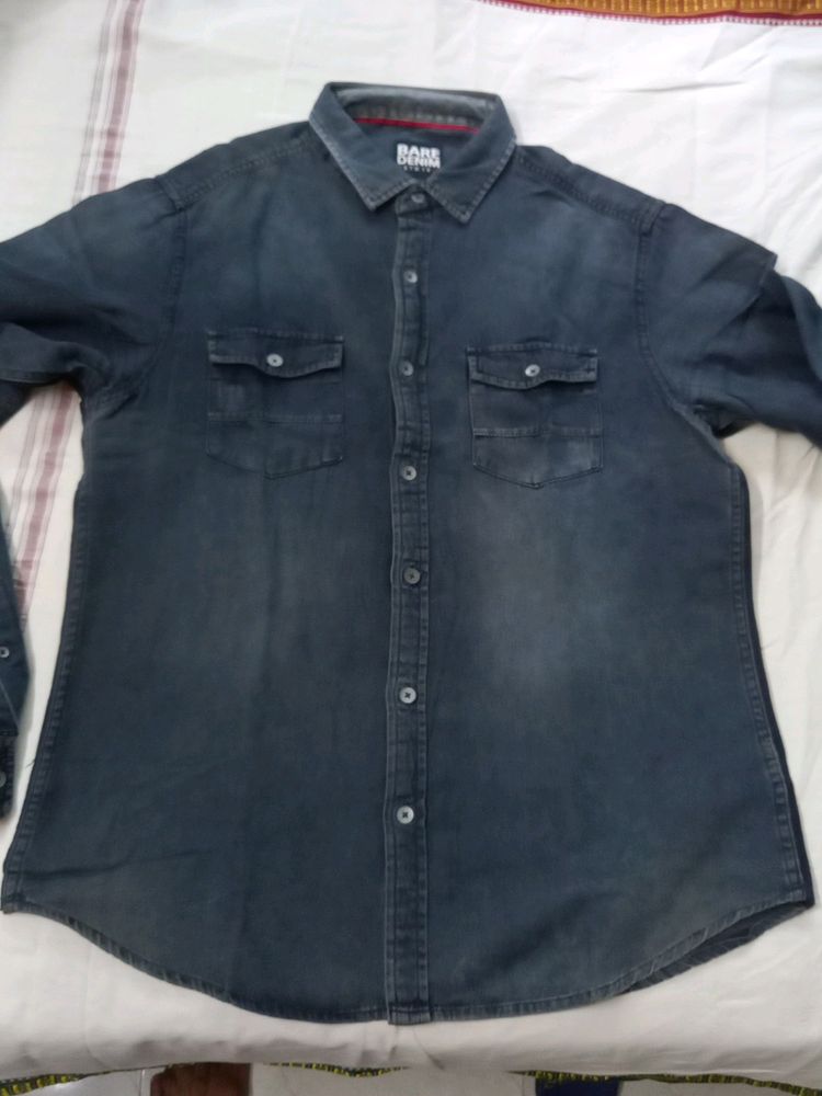 BARE DENIM FULL SLEEVE XL SIZE GOOD ONE.