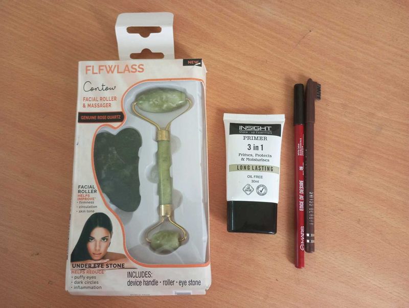 Combo Of Jade Roller Gua Sha