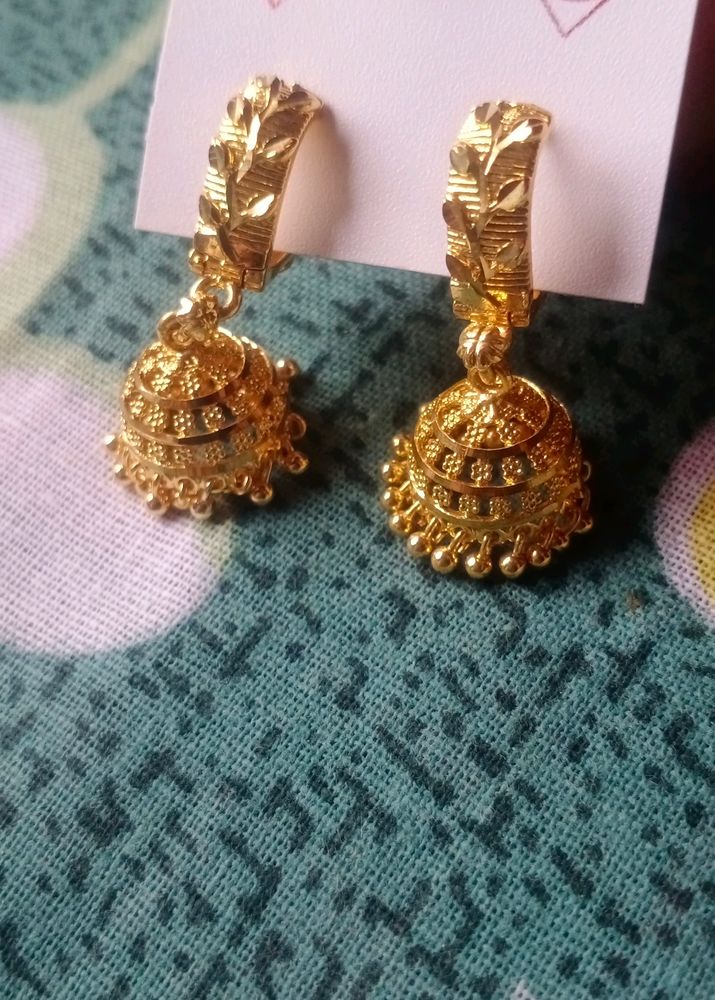 Beautiful 😍 Gold 💛 Earings For Women