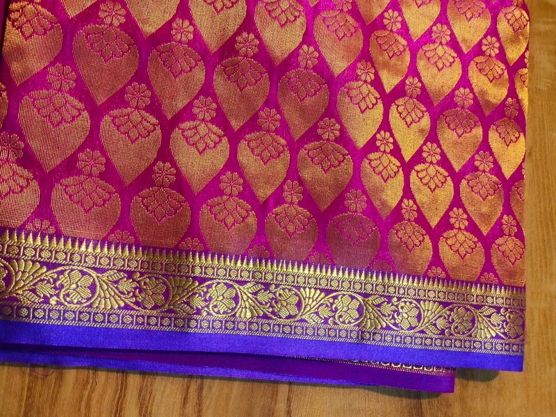 Soft Chanderi Silk Saree