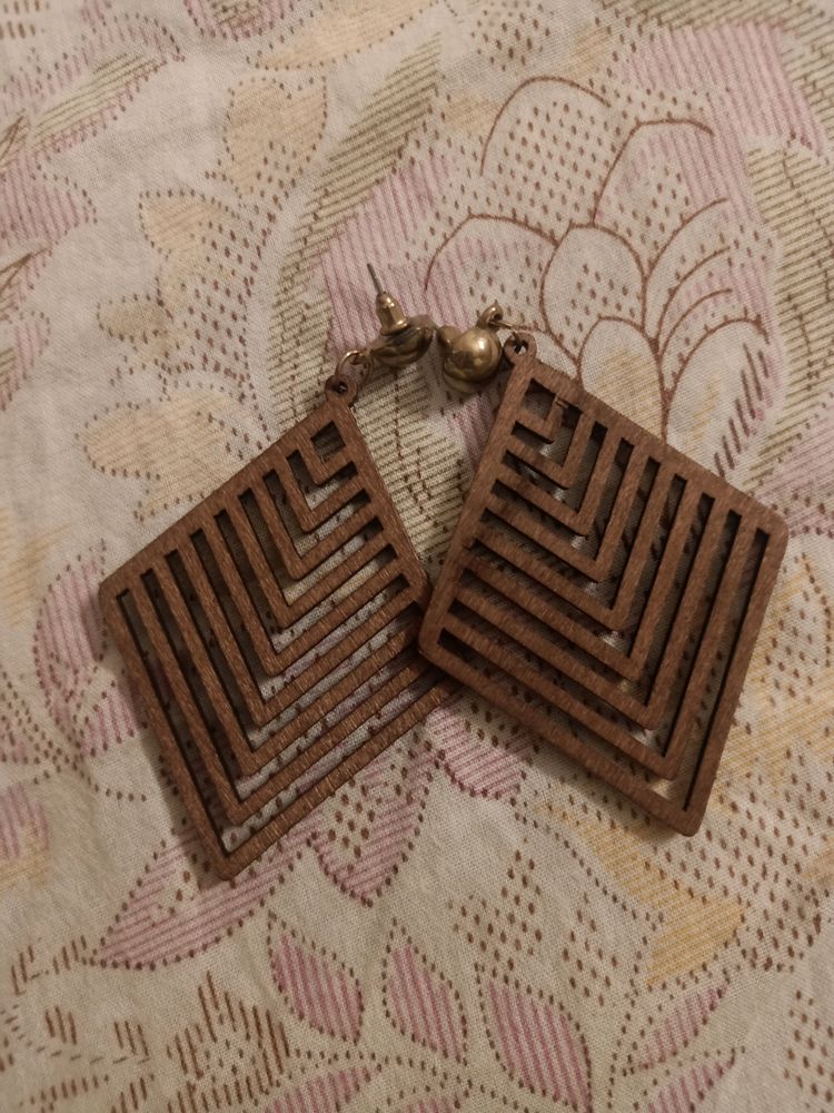 Wooden Earrings