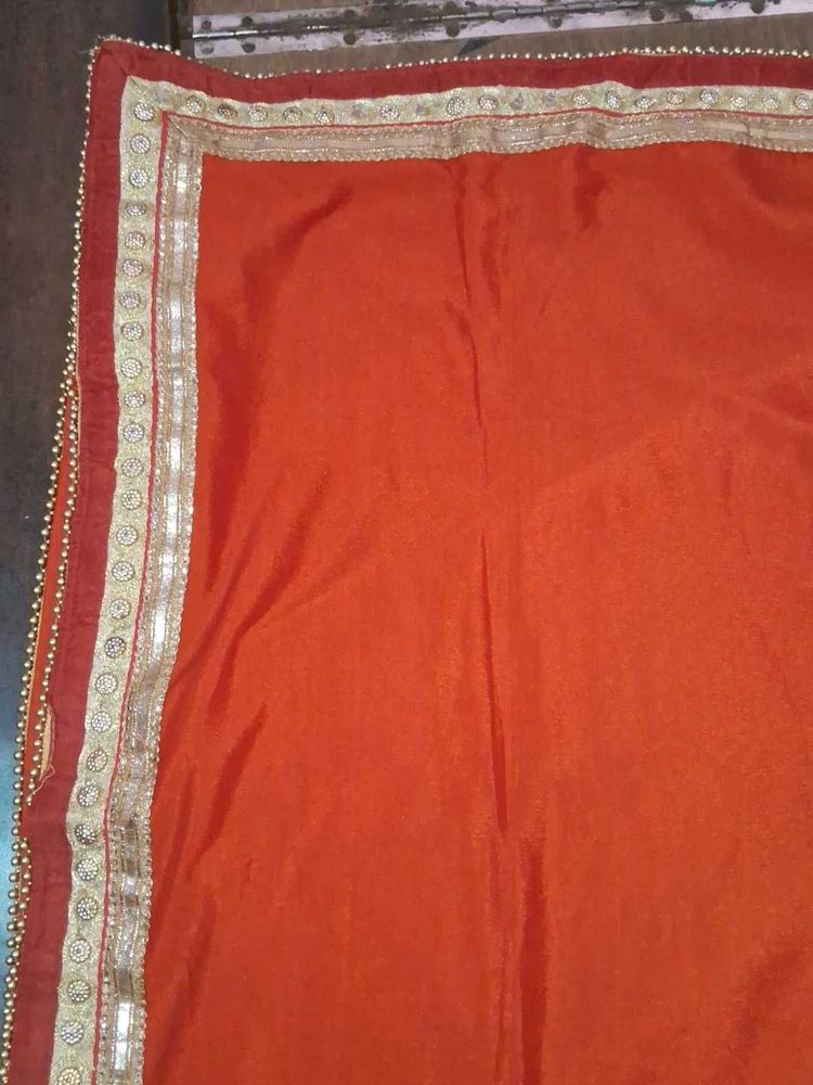 Red Dupatta