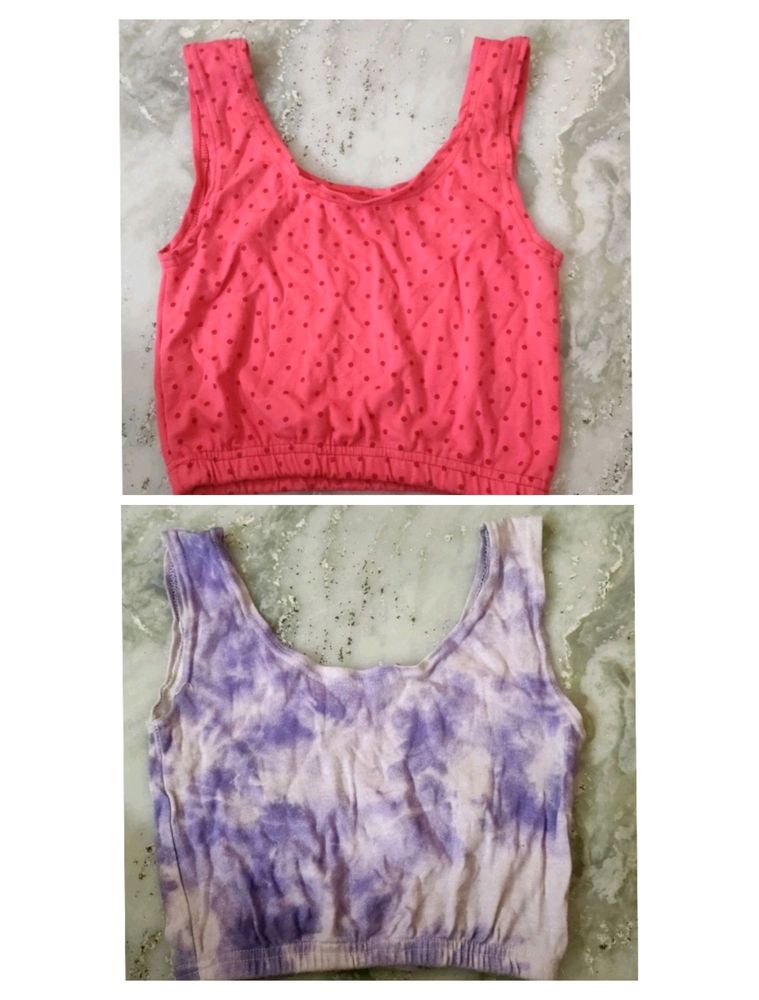 Combo 2 Tank Crop Top