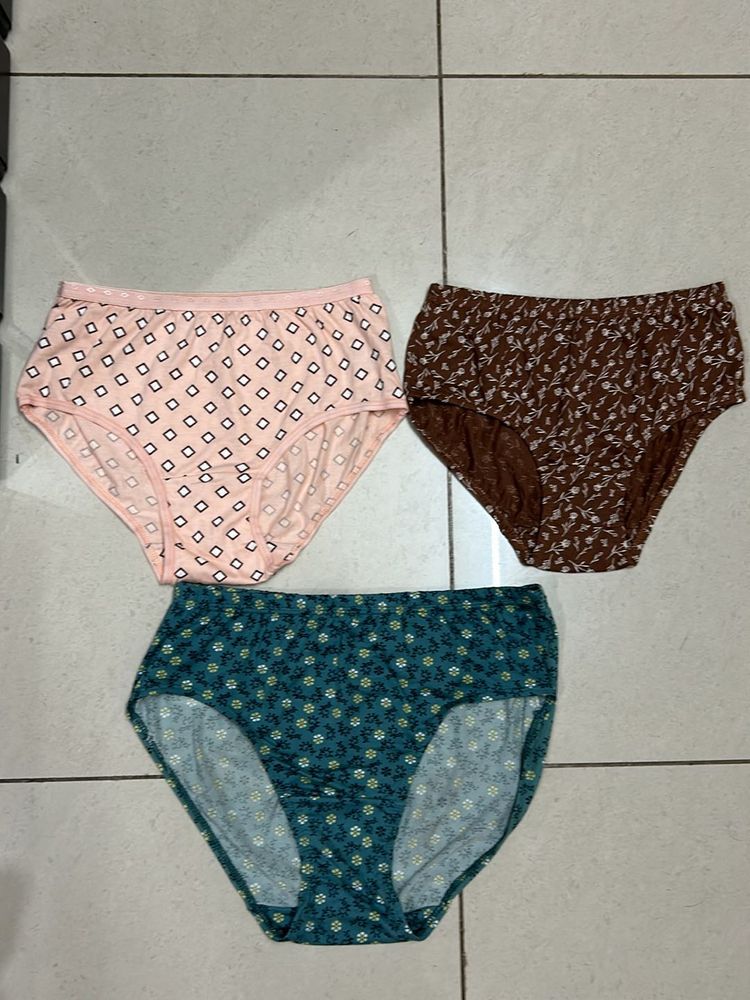 NEW COMBO COTTON PANTIES FOR WOMEN