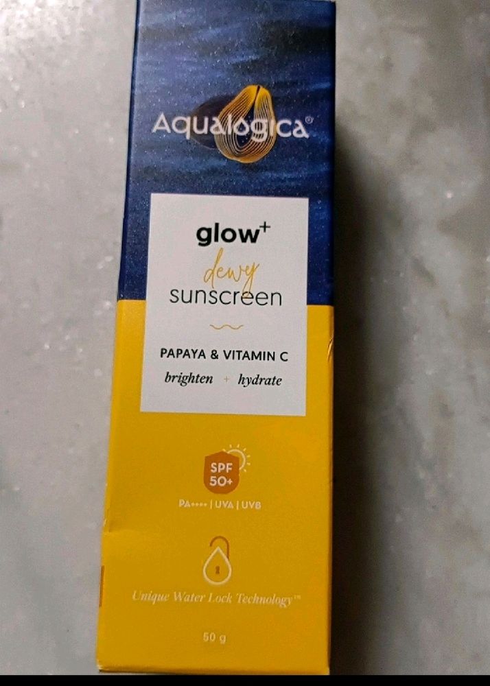 Aqualogica Glow Sunscreen