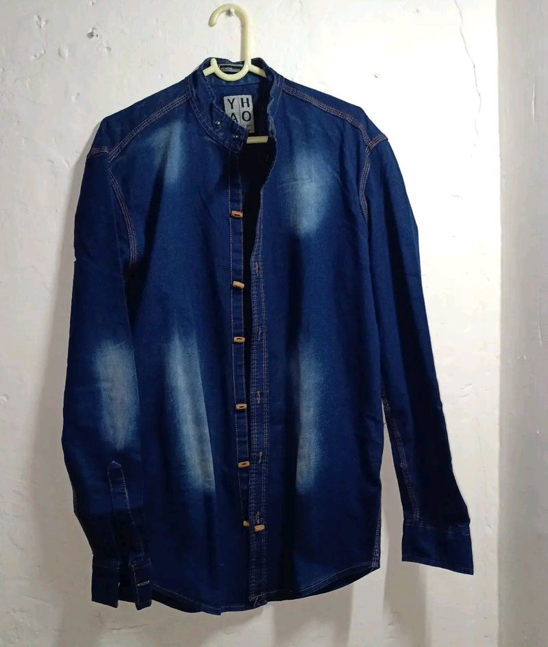 Denim Dark blue Shirt