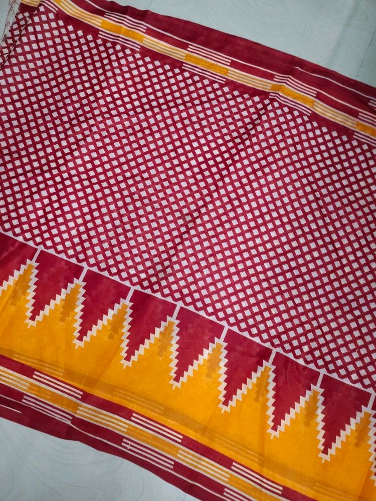 New Cotton Silk Saree