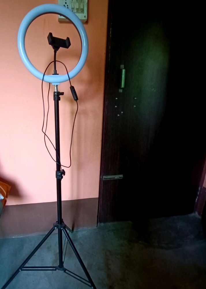 Ring Light With Stand+ mobile Holder