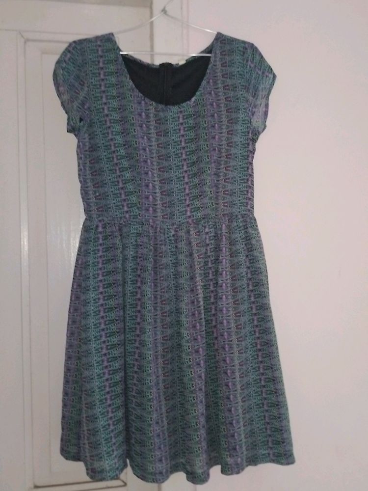 Dress berry Fit And Flare Dres.Like New