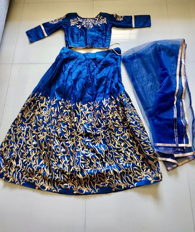 Lehenga Choli Set(blue)💙