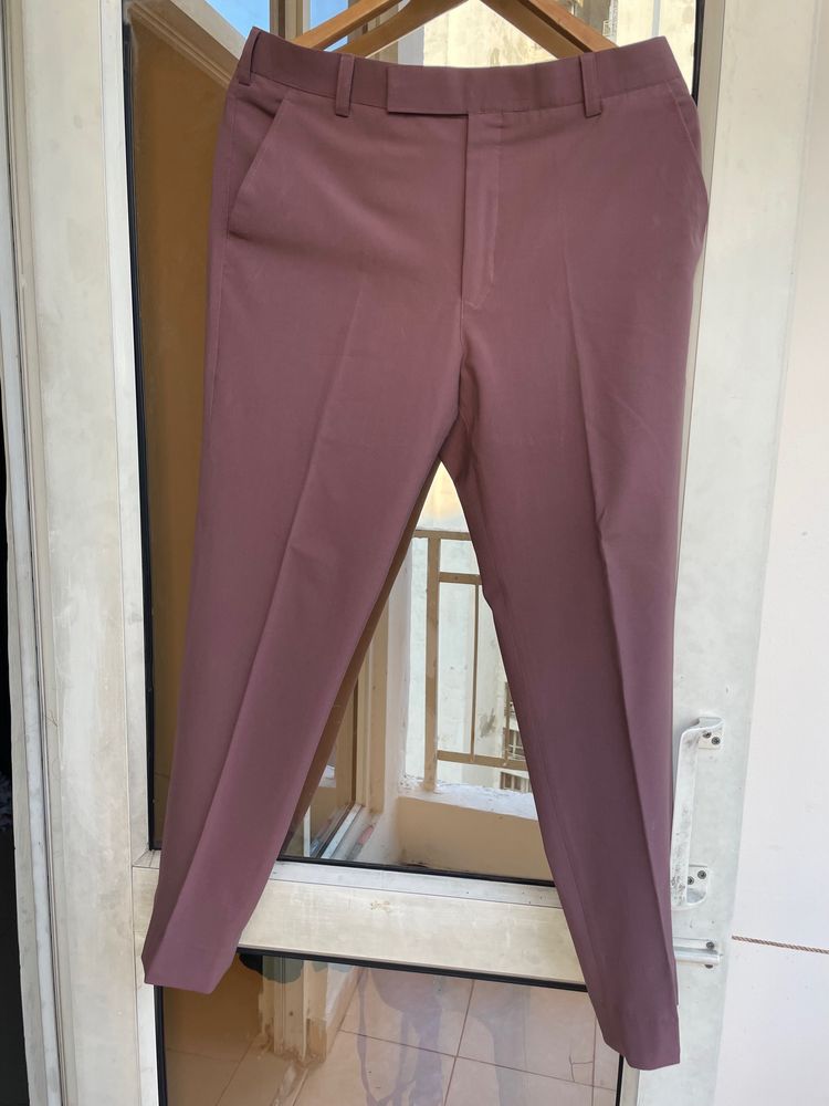 Dust Pink Colour Pant For Men