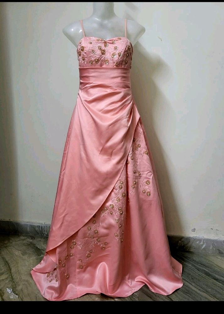 Peach Gown