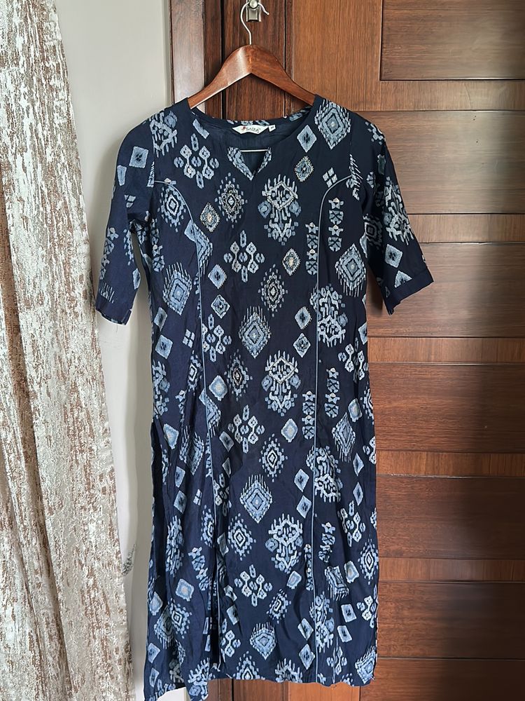 Blue Kurti For Women