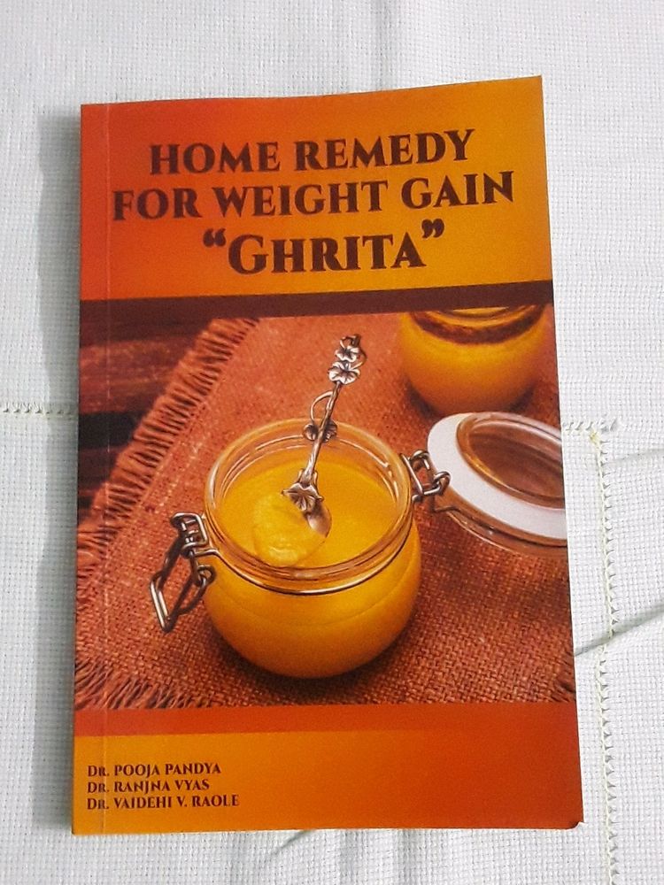 Home Remedy For Weight Gain "Ghrita" Book