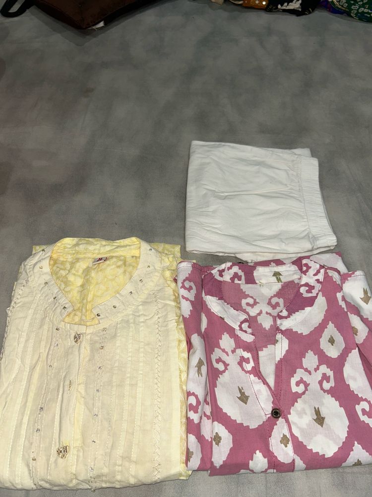 Kurta Set With white pants