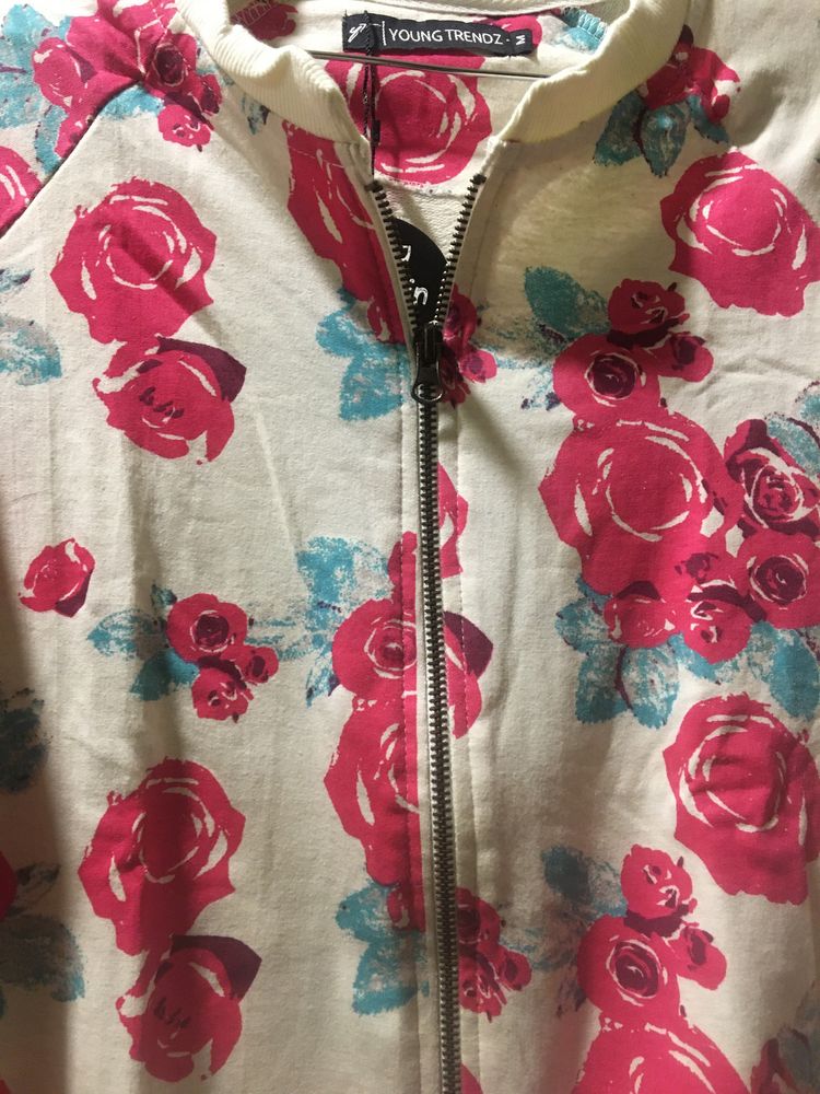 all seasons floral ladies jacket