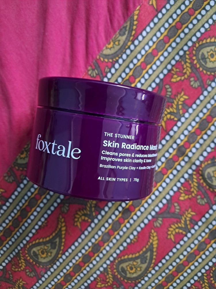 FoxTale The Stunner Skin Radiance Mask Purple