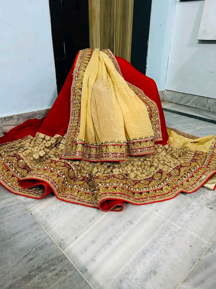 HEAVY LEHENGA SAREE