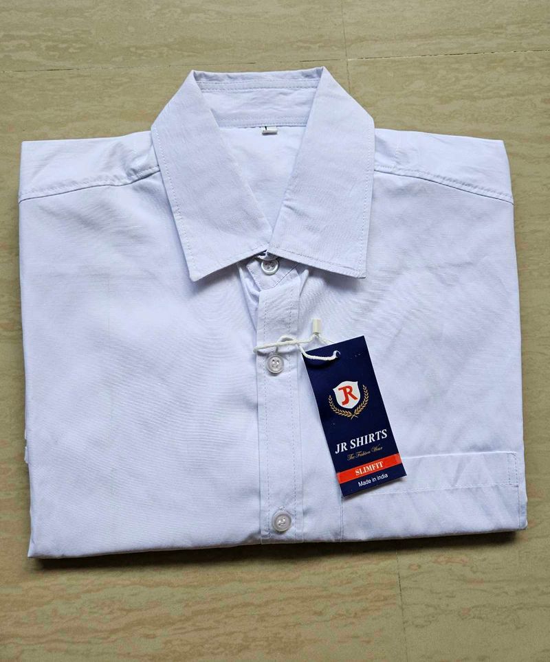 White Shirt For Men - Full Sleeves