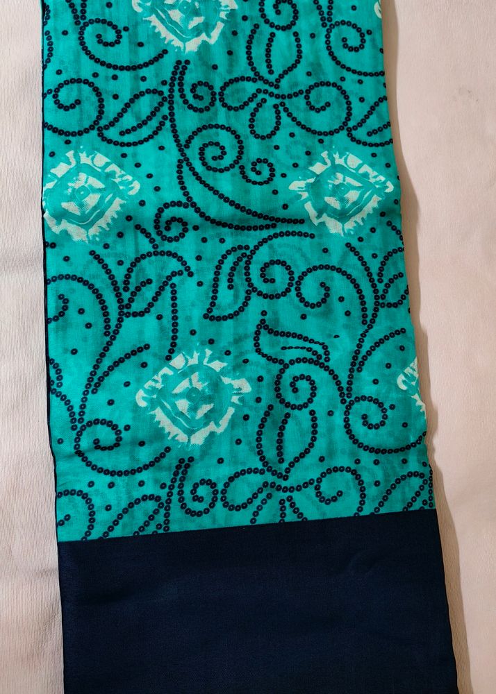 Cotton Saree With Running Blouse