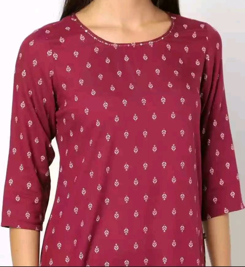 Avaasa Straight Kurta From Trends