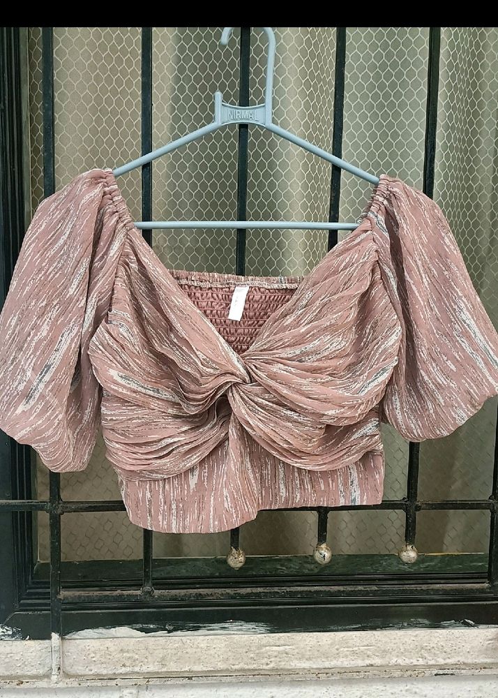 Dusky Pink Crop Top💞