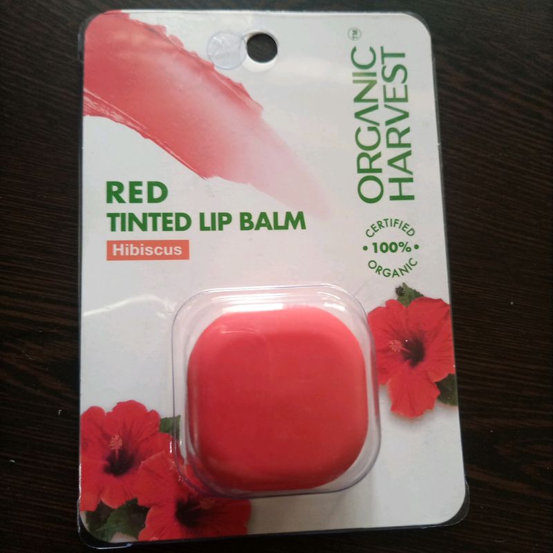 Red Tined-Hibiscus Flavour Lip Balm 10g