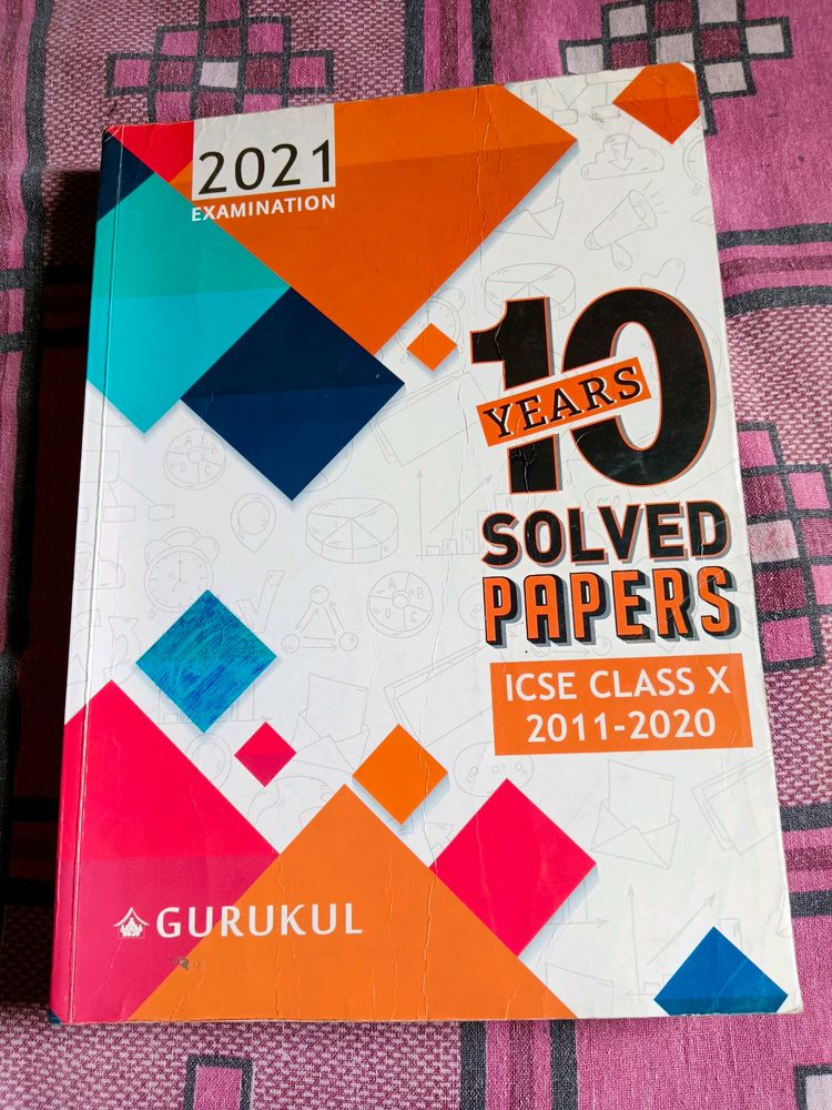 ICSE 10th 10yrs Solved Papers(Gurukul)