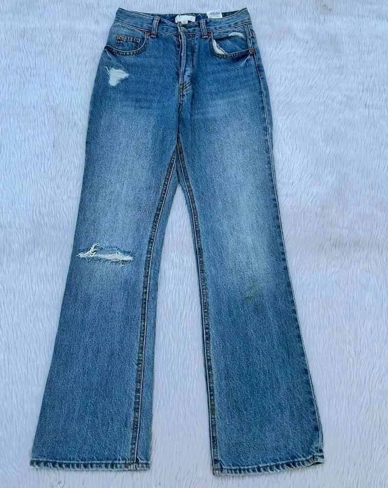 H&M Denim Wide Leg Jeans