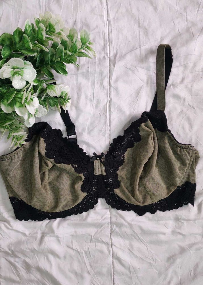 Olive Fancy Bra