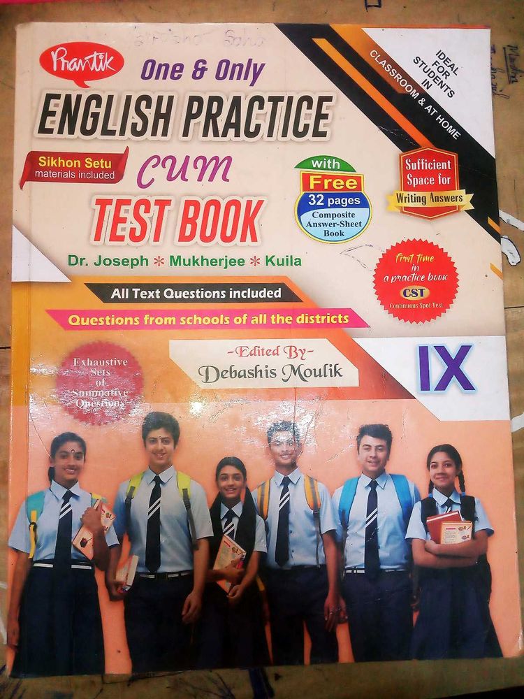 Class 9 English Practice Test Book