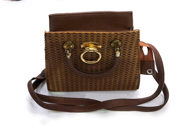 Handbag Brown Colour