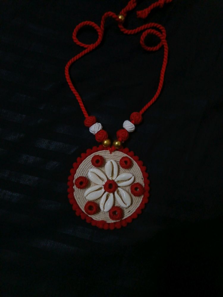 Red Bohemian Necklace