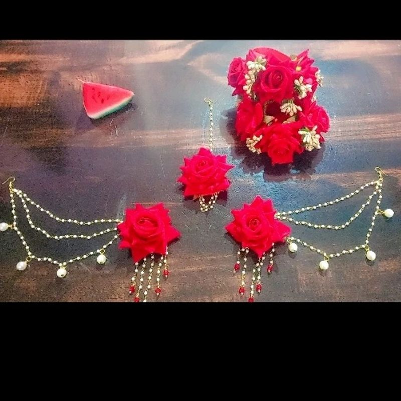 Flower Jwellery Set